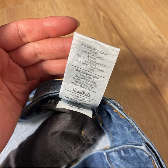 Hudson Collin Bootcut Flared Cotton Blend Denim Jeans Women’s Size 29 - Picture 5 of 6